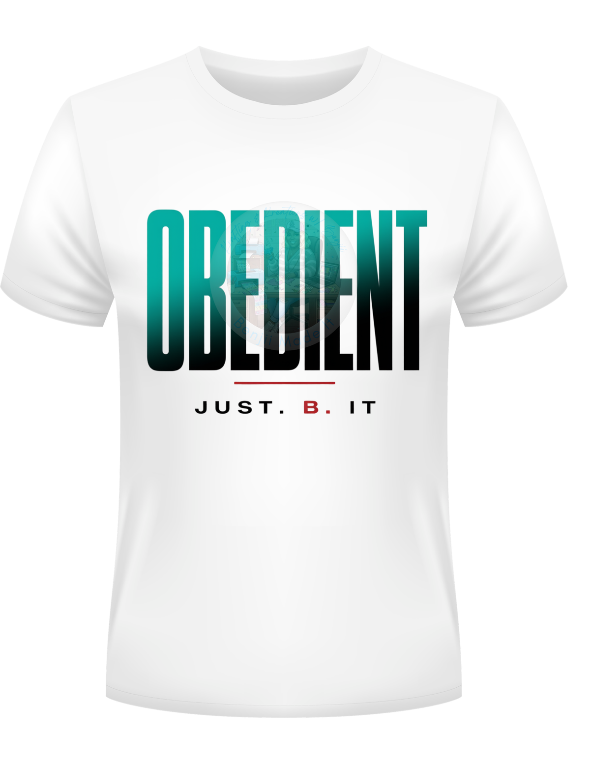 Teal Ombré Obedient Just B It